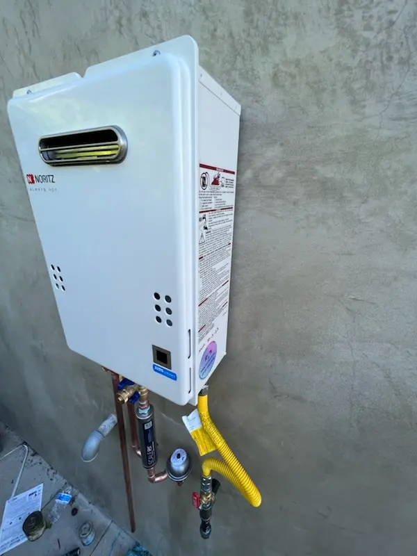 Tankless water heater installation for Draketown homes